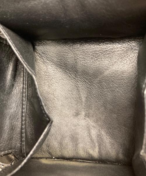 JIMMY CHOO（ジミーチュウ）JIMMY CHOO (ジミーチュウ) スターラウンドジップ2つ折り財布 ネイビーの古着・服飾アイテム