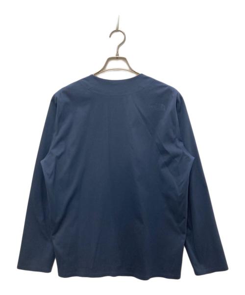 THE NORTH FACE（ザ ノース フェイス）THE NORTH FACE (ザ ノース フェイス) Tech Lounge Cardigan/テック ラウンジ カーディガン ネイビー サイズ:Ｌの古着・服飾アイテム