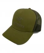 ARC'TERYXアークテリクス）の古着「Logo Trucker Hat」｜グリーン