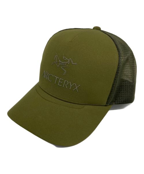 ARC'TERYX（アークテリクス）ARC'TERYX (アークテリクス) Logo Trucker Hat グリーンの古着・服飾アイテム