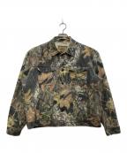 Wranglerラングラー）の古着「カモフラ柄トラッカージャケット」｜グレー×カーキ