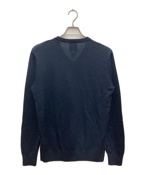 adidas（アディダス）adidas (アディダス) Noah (ノア) Vネックニット ネイビー サイズ:J Mの古着・服飾アイテム