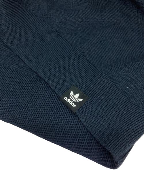 adidas（アディダス）adidas (アディダス) Noah (ノア) Vネックニット ネイビー サイズ:J Mの古着・服飾アイテム