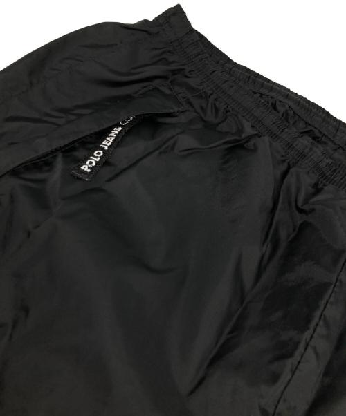 POLO JEANS CO.（ポロジーンズカンパニー）POLO JEANS CO. (ポロジーンズカンパニー) サイドポケットナイロンカーゴパンツ ブラック サイズ:Sの古着・服飾アイテム