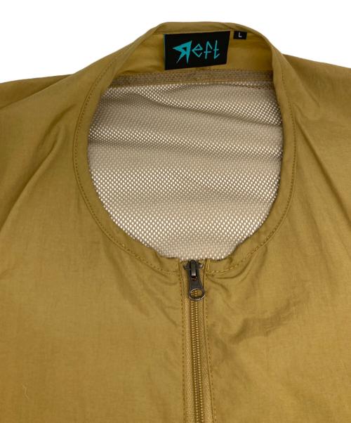 REFT（レフト）reft (レフト) CLASSIC MOUNTAIN HIKER VEST/クラシック マウンテン ハイカー ベスト ベージュ サイズ:Ｌの古着・服飾アイテム