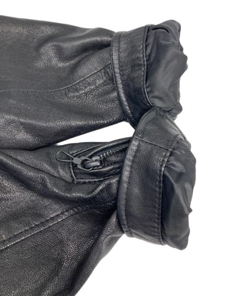 nano・universe（ナノ・ユニバース）nano・universe (ナノ・ユニバース) ダブルライダースジャケット ブラック サイズ:Sの古着・服飾アイテム