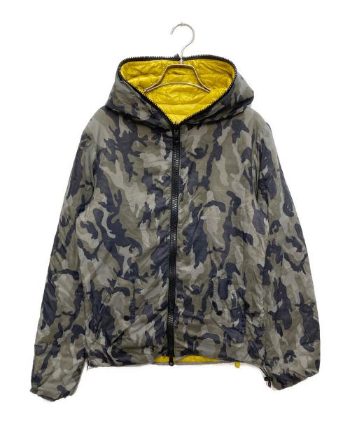 DUVETICA（デュベティカ）DUVETICA (デュベティカ) リバーシブルジャケット オリーブ×イエロー サイズ:46の古着・服飾アイテム