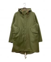 SHIPS×KAPTAIN SUNSHINE（シップス×キャプテンサンシャイン）の古着「モッズコート」｜オリーブ
