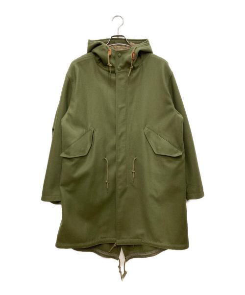 SHIPS（シップス）SHIPS (シップス) KAPTAIN SUNSHINE (キャプテンサンシャイン) モッズコート オリーブ サイズ:38の古着・服飾アイテム