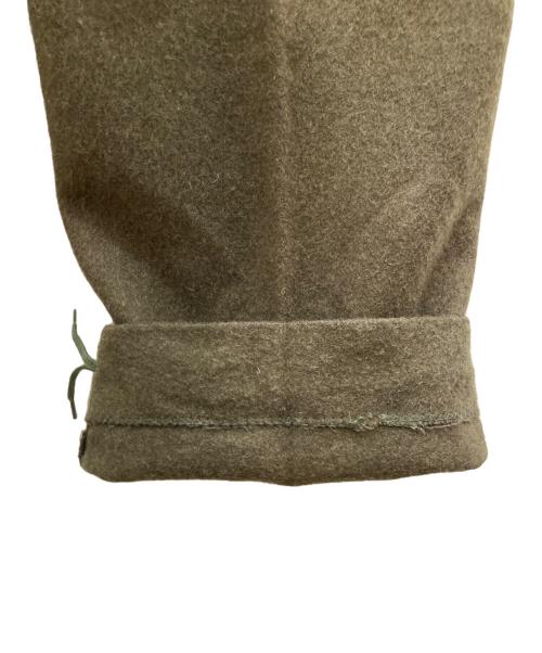 French Army（フランス軍）French Army (フランス軍) ウールトラウザーパンツ オリーブ サイズ:44-Mの古着・服飾アイテム