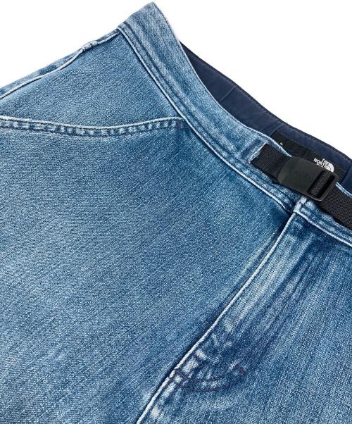 THE NORTH FACE（ザ ノース フェイス）THE NORTH FACE (ザ ノース フェイス) DENIM CLIMBING BAGGY PANTS/デニム クライミング バギー パンツ インディゴ サイズ:Ⅿの古着・服飾アイテム