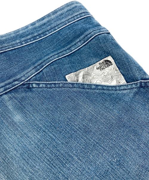 THE NORTH FACE（ザ ノース フェイス）THE NORTH FACE (ザ ノース フェイス) DENIM CLIMBING BAGGY PANTS/デニム クライミング バギー パンツ インディゴ サイズ:Ⅿの古着・服飾アイテム
