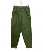 MILITARYミリタリー）の古着「M-59 カーゴパンツ」｜オリーブ
