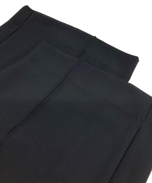 UNITED ARROWS TOKYO（ユナイテッドアローズトウキョウ）UNITED ARROWS TOKYO (ユナイテッドアローズトウキョウ) 2タック ワイドパンツ ブラック サイズ:38の古着・服飾アイテム