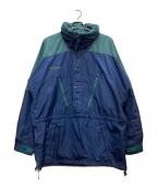 Columbiaコロンビア）の古着「オールドナイロンプルオーバー」｜ネイビー