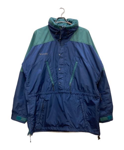 Columbia（コロンビア）Columbia (コロンビア) オールドナイロンプルオーバー ネイビー サイズ:ＬＬの古着・服飾アイテム