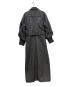 l'aube blanc (ローブ ブラン) Belted Wool Shirt Dress/ベルテッドウールシャツドレス グレー サイズ:m：18000円