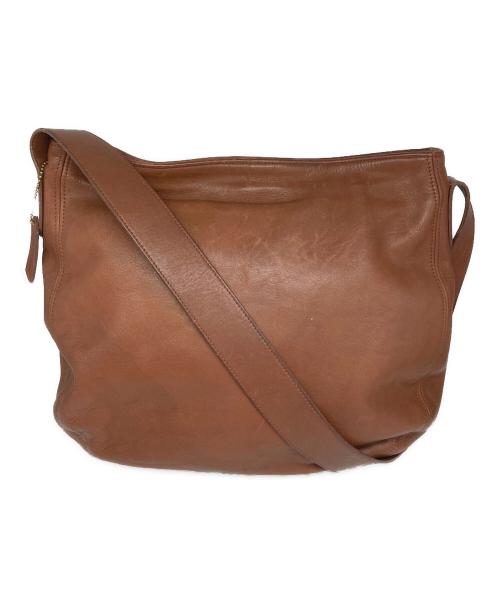 COACH（コーチ）COACH (コーチ) レザーワンショルダーバッグ ブラックの古着・服飾アイテム