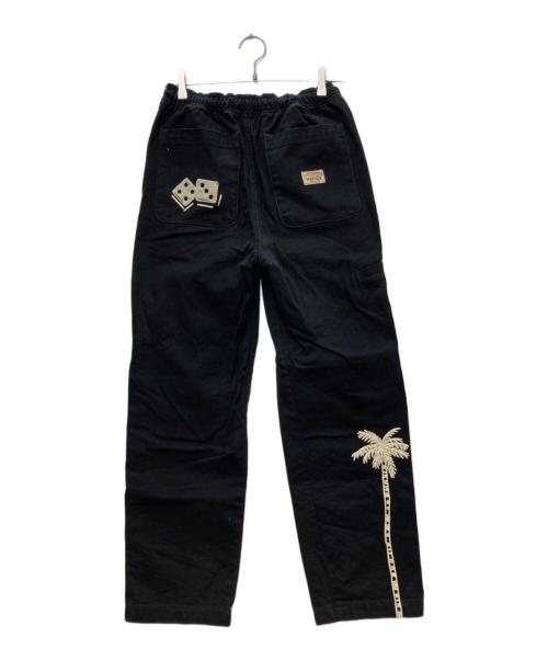 stussy（ステューシー）stussy (ステューシー) NOMA ICON BEACH PANT/ノーマ アイコン ビーチ パンツ ブラック サイズ:ＸＳの古着・服飾アイテム