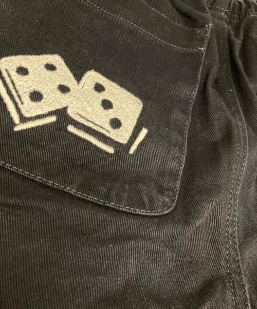 stussy（ステューシー）stussy (ステューシー) NOMA ICON BEACH PANT/ノーマ アイコン ビーチ パンツ ブラック サイズ:ＸＳの古着・服飾アイテム