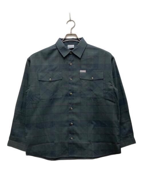 Columbia（コロンビア）Columbia (コロンビア) ブレイムアイルシャツ グレー サイズ:SMALL 未使用品の古着・服飾アイテム