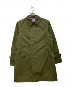THE NORTHFACE PURPLELABELザ・ノースフェイス パープルレーベル）の古着「ステンカラーコート」｜オリーブ