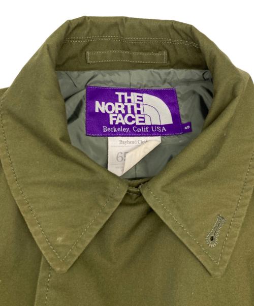 THE NORTHFACE PURPLELABEL（ザ・ノースフェイス パープルレーベル）THE NORTHFACE PURPLELABEL (ザ・ノースフェイス パープルレーベル) ステンカラーコート オリーブ サイズ:SMALLの古着・服飾アイテム