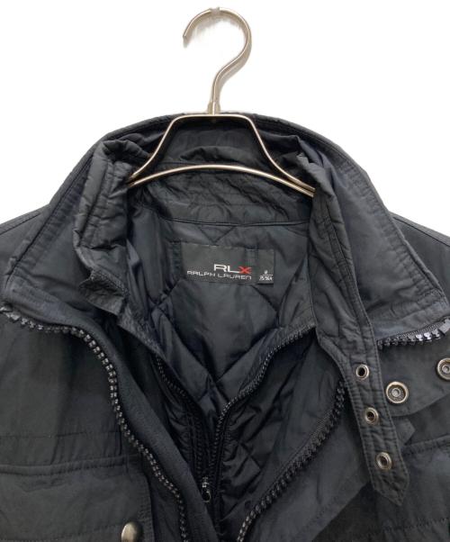 RLX RALPH LAUREN（アールエルエックスラルフローレン）RLX RALPH LAUREN (アールエルエックスラルフローレン) ライナー付ナイロンジャケット ブラック サイズ:Ｍの古着・服飾アイテム