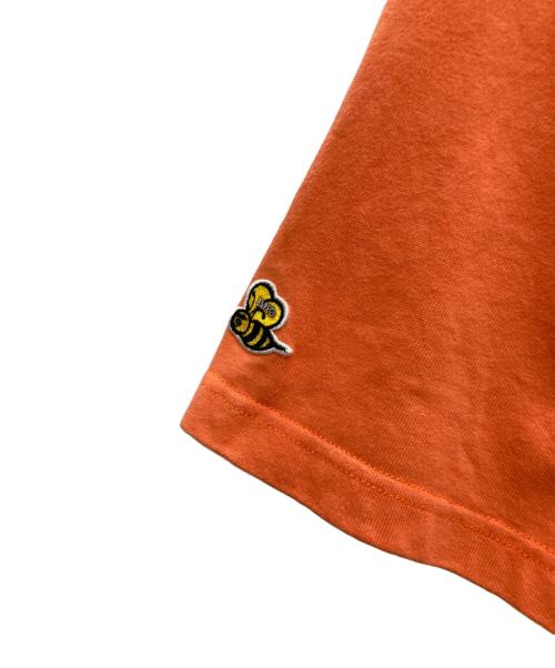 A BATHING APE（アベイシングエイプ）A BATHING APE (アベイシングエイプ) ポロシャツ オレンジ サイズ:Lの古着・服飾アイテム