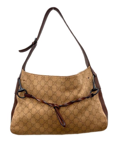 GUCCI（グッチ）GUCCI (グッチ) ショルダーバッグ ベージュの古着・服飾アイテム