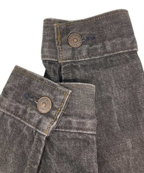 LEVI'S（リーバイス）LEVI'S (リーバイス) 先染めブラックデニムジャケット ブラック サイズ:40Ｒの古着・服飾アイテム
