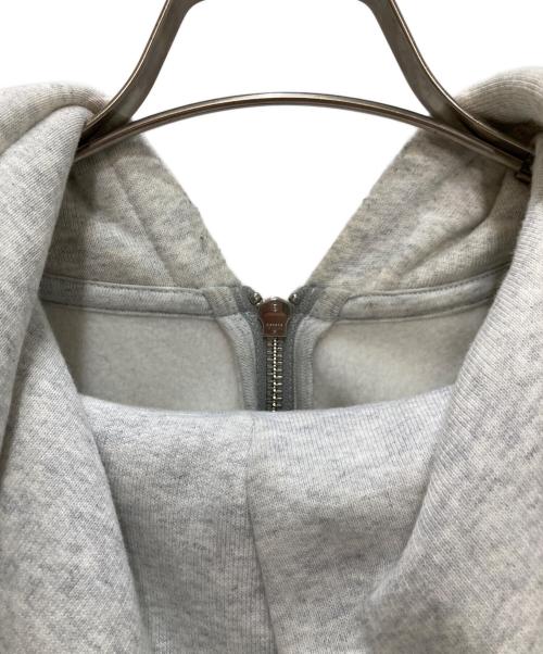 stussy（ステューシー）stussy (ステューシー) Established Zip Hoodie グレー サイズ:XLの古着・服飾アイテム