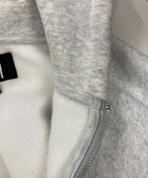 stussy（ステューシー）stussy (ステューシー) Established Zip Hoodie グレー サイズ:XLの古着・服飾アイテム