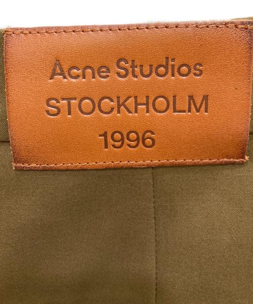 Acne studios（アクネ ストゥディオズ）Acne studios (アクネ ストゥディオズ) ワイドパンツ オリーブ サイズ:48の古着・服飾アイテム