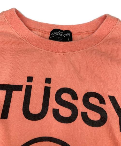 stussy（ステューシー）stussy (ステューシー) 半袖ロングTシャツ オレンジ サイズ:SIZE Sの古着・服飾アイテム
