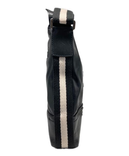 BALLY（バリー）BALLY (バリー) TREZZINI レザーショルダーバッグ/トレッツィーニ ブラックの古着・服飾アイテム