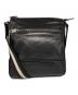 BALLY（バリー）の古着「TREZZINI レザーショルダーバッグ/トレッツィーニ」｜ブラック