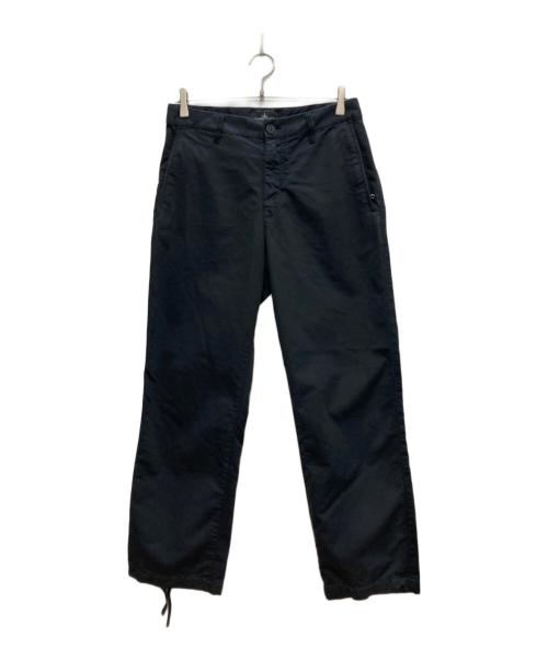 STONE ISLAND（ストーンアイランド）STONE ISLAND (ストーンアイランド) ストレートパンツ ブラック サイズ:44の古着・服飾アイテム