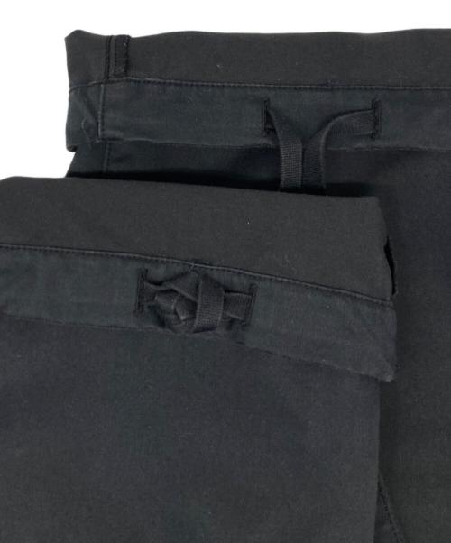 STONE ISLAND（ストーンアイランド）STONE ISLAND (ストーンアイランド) ストレートパンツ ブラック サイズ:44の古着・服飾アイテム