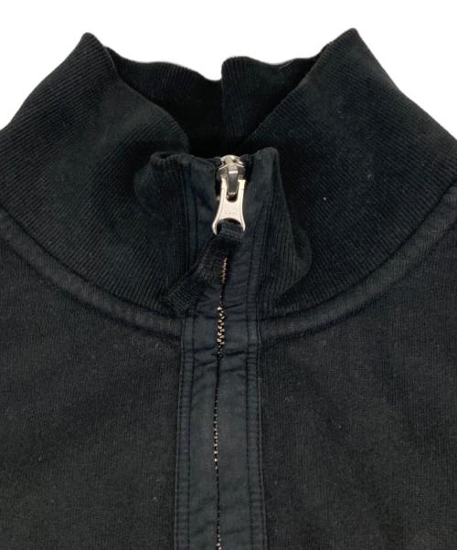 STONE ISLAND（ストーンアイランド）STONE ISLAND (ストーンアイランド) ハーフジップ スウェットシャツ ブラック サイズ:Mの古着・服飾アイテム