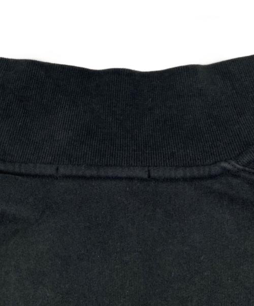 STONE ISLAND（ストーンアイランド）STONE ISLAND (ストーンアイランド) ハーフジップ スウェットシャツ ブラック サイズ:Mの古着・服飾アイテム