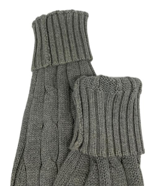 POLO RALPH LAUREN（ポロ・ラルフローレン）POLO RALPH LAUREN (ポロ・ラルフローレン) ケーブルニット グレー サイズ:Ｓの古着・服飾アイテム