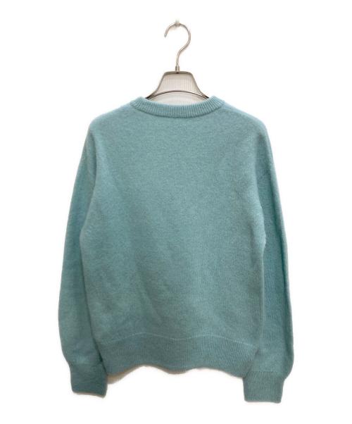 Spick and Span（スピック＆スパン）Spick and Span (スピック＆スパン) BABY ALPACAクルーニット ブルー サイズ:表記無しの古着・服飾アイテム