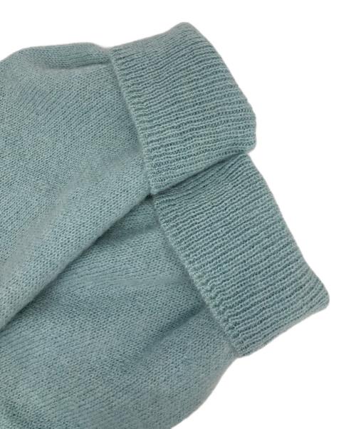 Spick and Span（スピック＆スパン）Spick and Span (スピック＆スパン) BABY ALPACAクルーニット ブルー サイズ:表記無しの古着・服飾アイテム