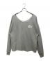 ACLENT（アクレント）の古着「cutoff oneshoulder loose sweat」｜グレー