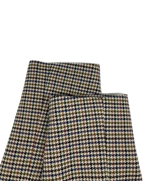 23区（ニジュウサンク）23区 (ニジュウサンク) ライトツイード チェック ジャケット ベージュ サイズ:44 未使用品の古着・服飾アイテム