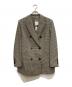 23区（ニジュウサンク）の古着「ライトツイード チェック ジャケット」｜ベージュ