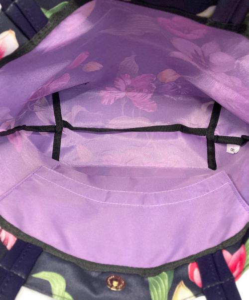 FEILER（フェイラー）FEILER (フェイラー) 総柄トートバッグ ネイビー 未使用品の古着・服飾アイテム