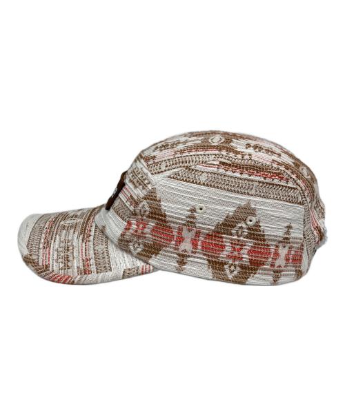 SUPREME（シュプリーム）SUPREME (シュプリーム) WOVEN PATTERN CAMP CAP ベージュ サイズ:表記無しの古着・服飾アイテム