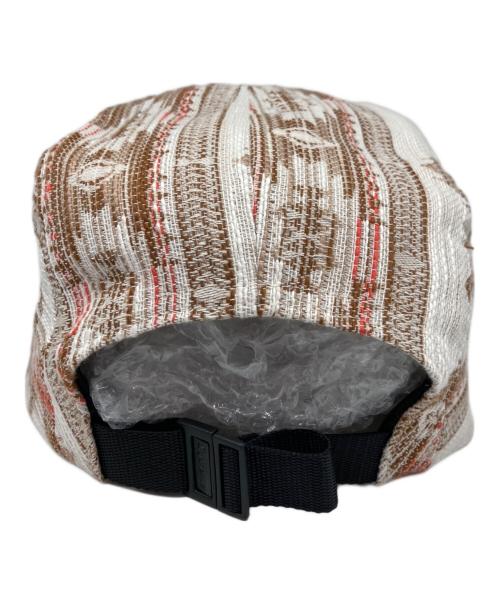 SUPREME（シュプリーム）SUPREME (シュプリーム) WOVEN PATTERN CAMP CAP ベージュ サイズ:表記無しの古着・服飾アイテム